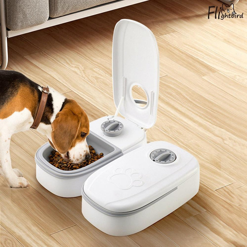 Dispenser de Comida Automático Inteligente | Para Cães e Gatos - Lojão do Consumidor