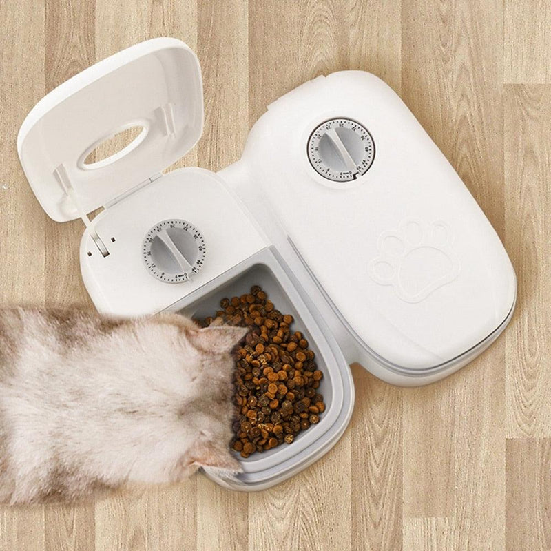 Dispenser de Comida Automático Inteligente | Para Cães e Gatos - Lojão do Consumidor