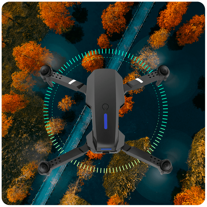 Drone Profissional Wifi com Controle Remoto Adaptável/Zangão - Lojão do Consumidor