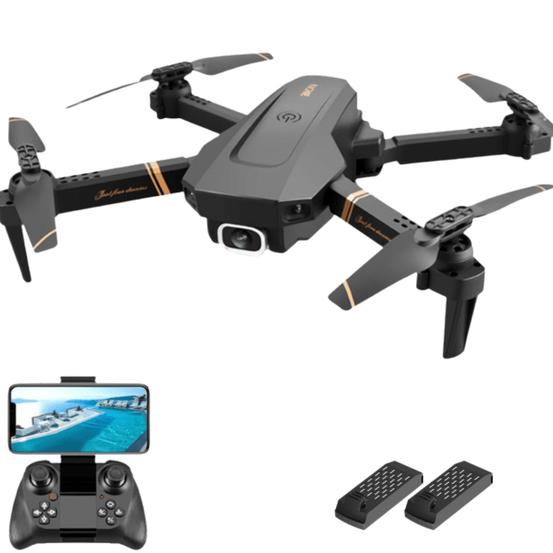 Drone Profissional Quadcopter Com Wifi e Controle Remoto - Lojão do Consumidor