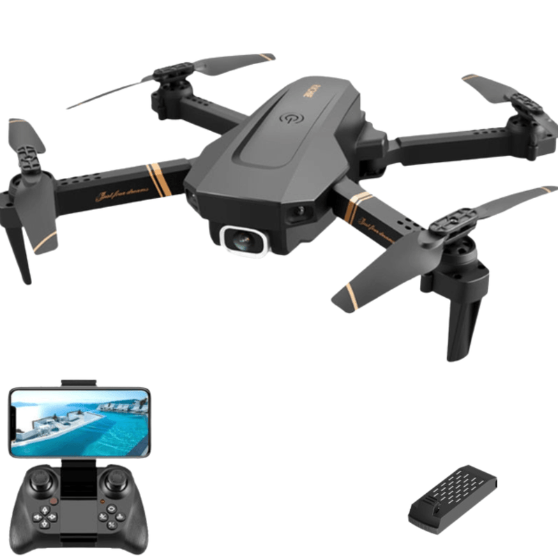 Drone Profissional Quadcopter Com Wifi e Controle Remoto - Lojão do Consumidor