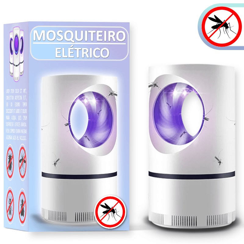 Armadilha Para Mosquitos e Insetos - Mosquiteiro Elétrico - Lojão do Consumidor